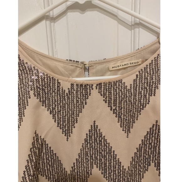 Chevron Sequin Dress - Picture 3 of 3